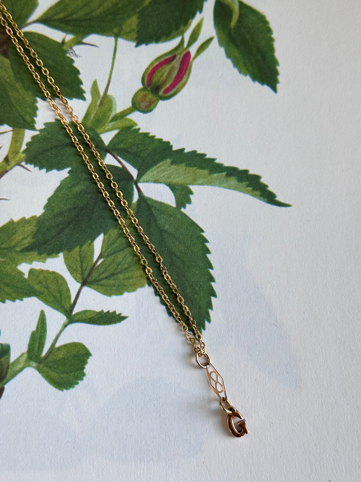 Infiniti G letter Necklace