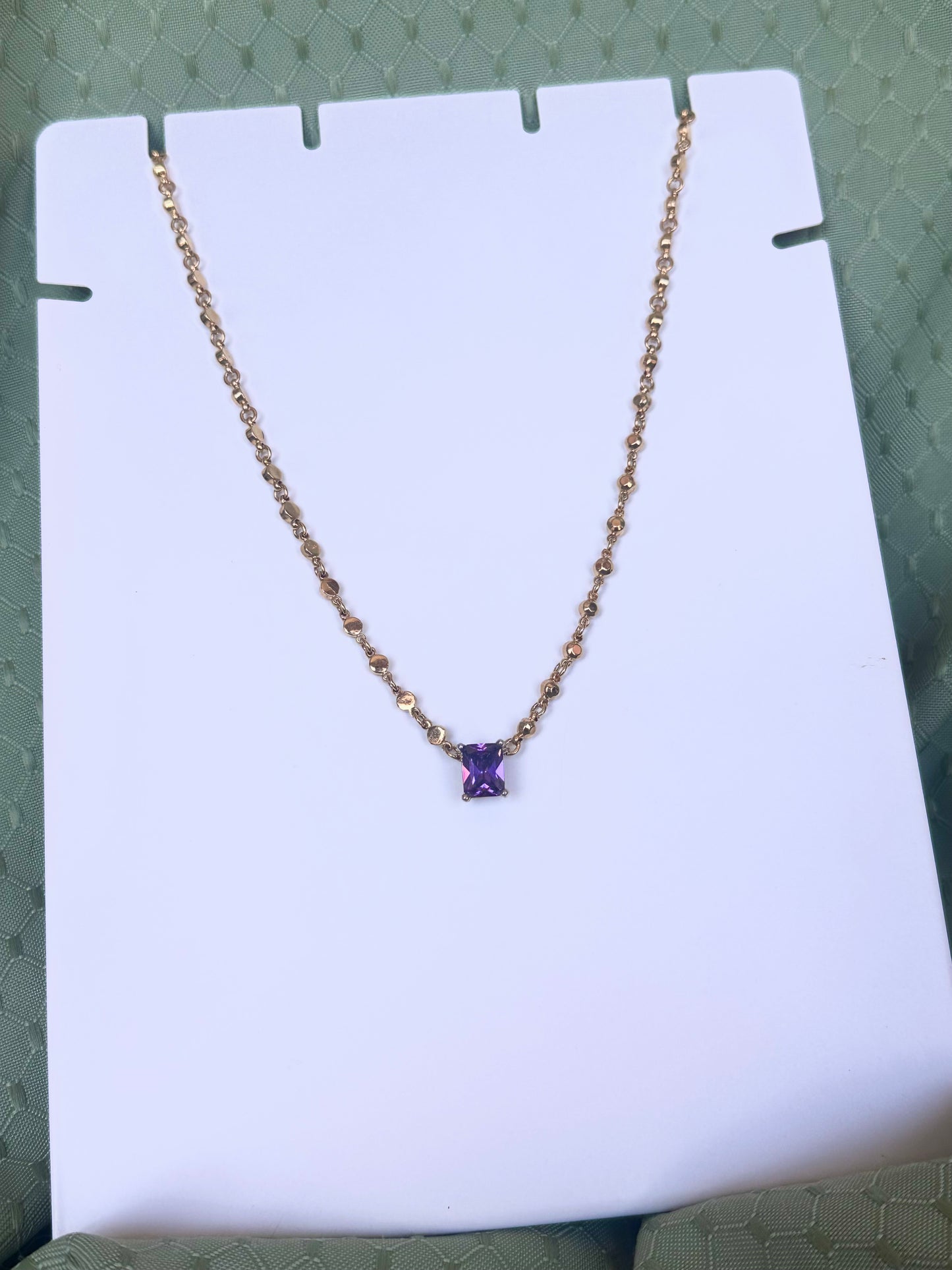 Amethyst Custom Necklace