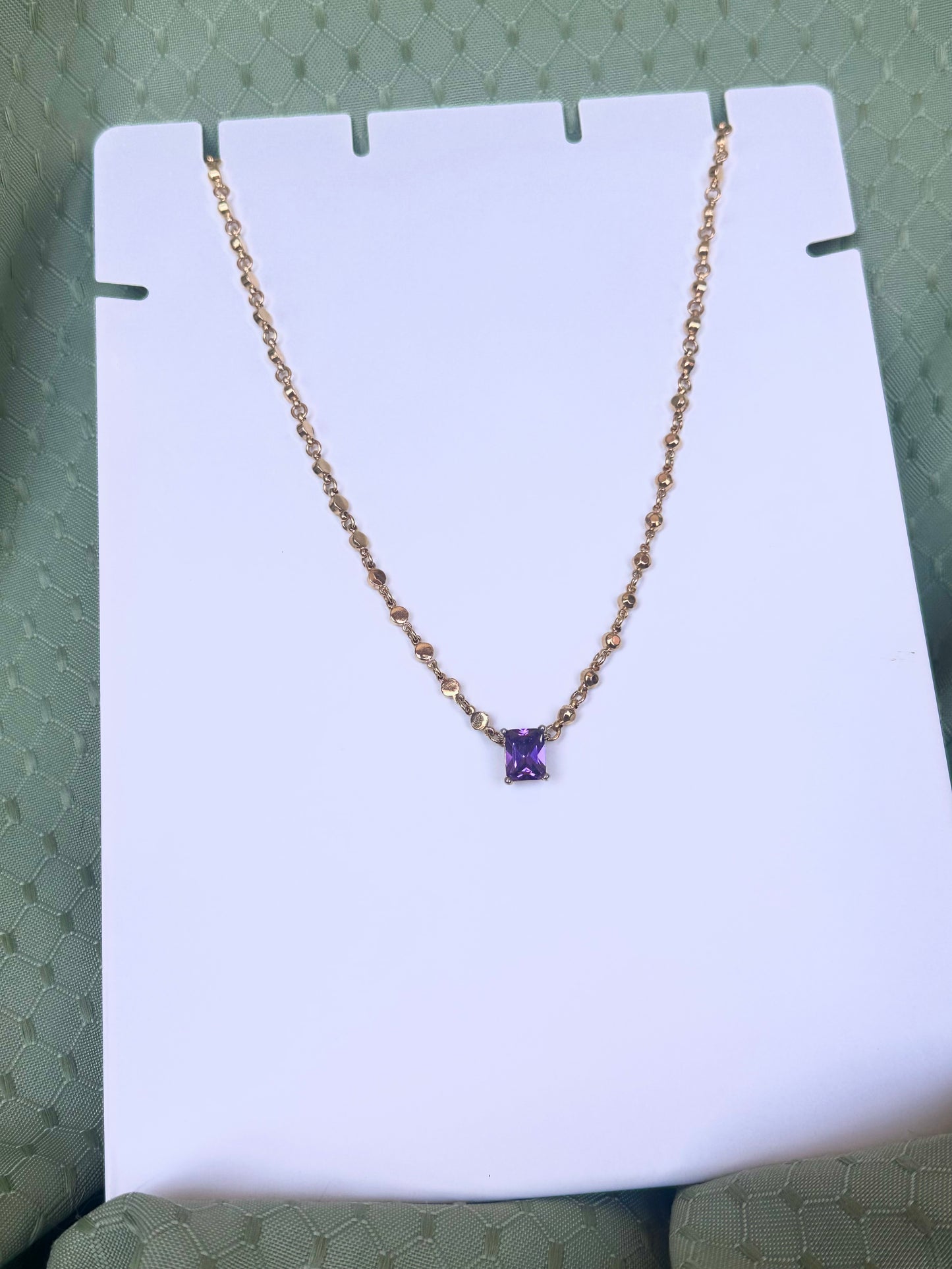 Amethyst Custom Necklace