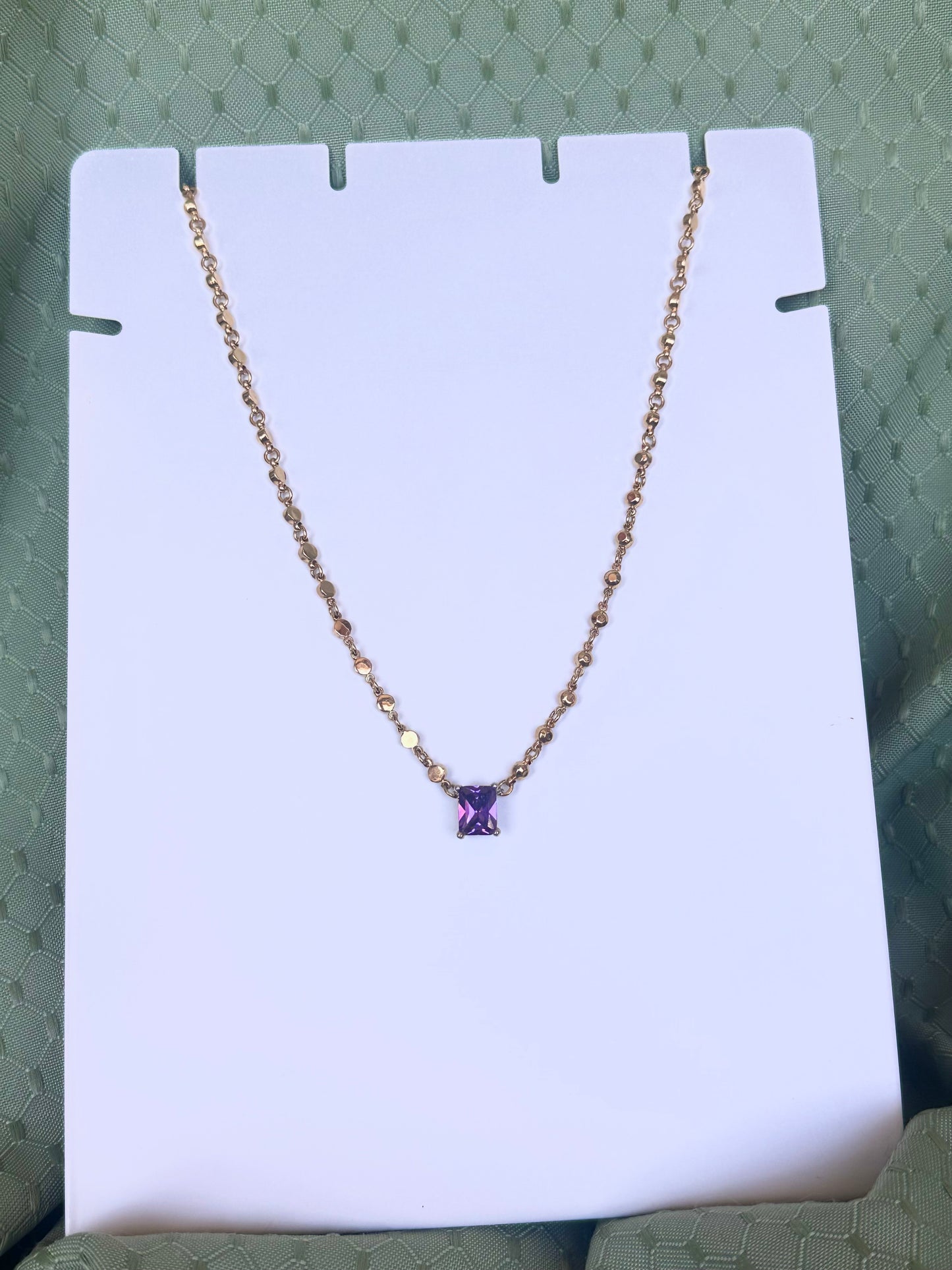 Amethyst Custom Necklace