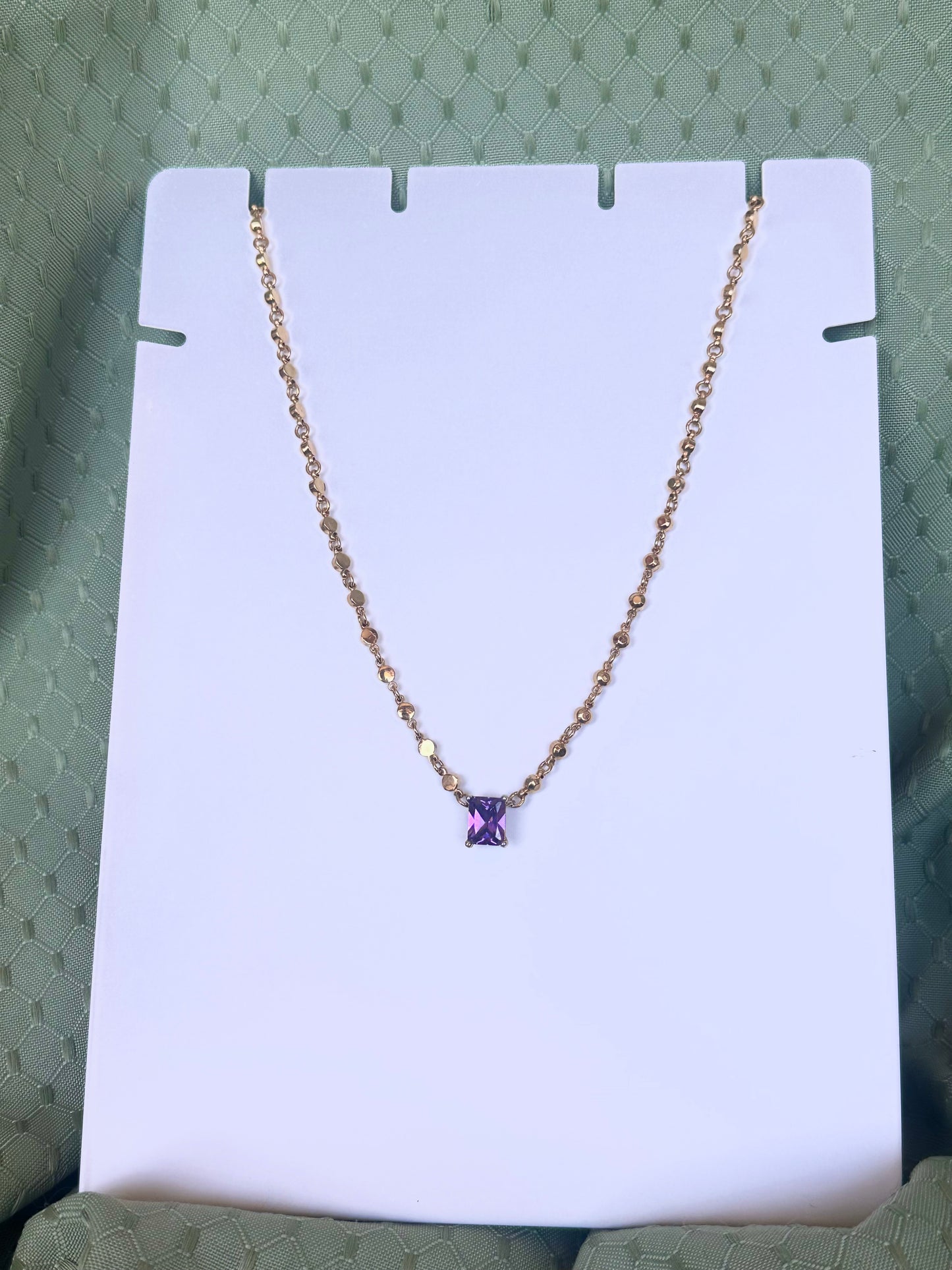 Amethyst Custom Necklace