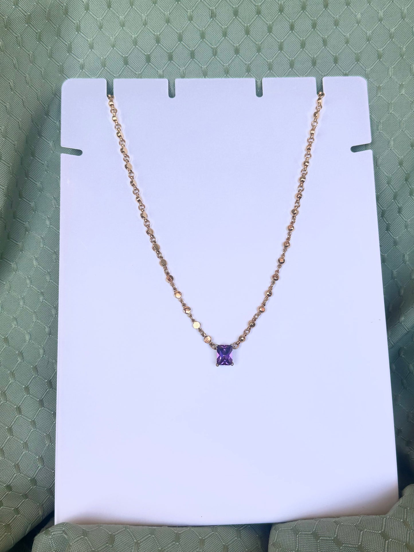 Amethyst Custom Necklace