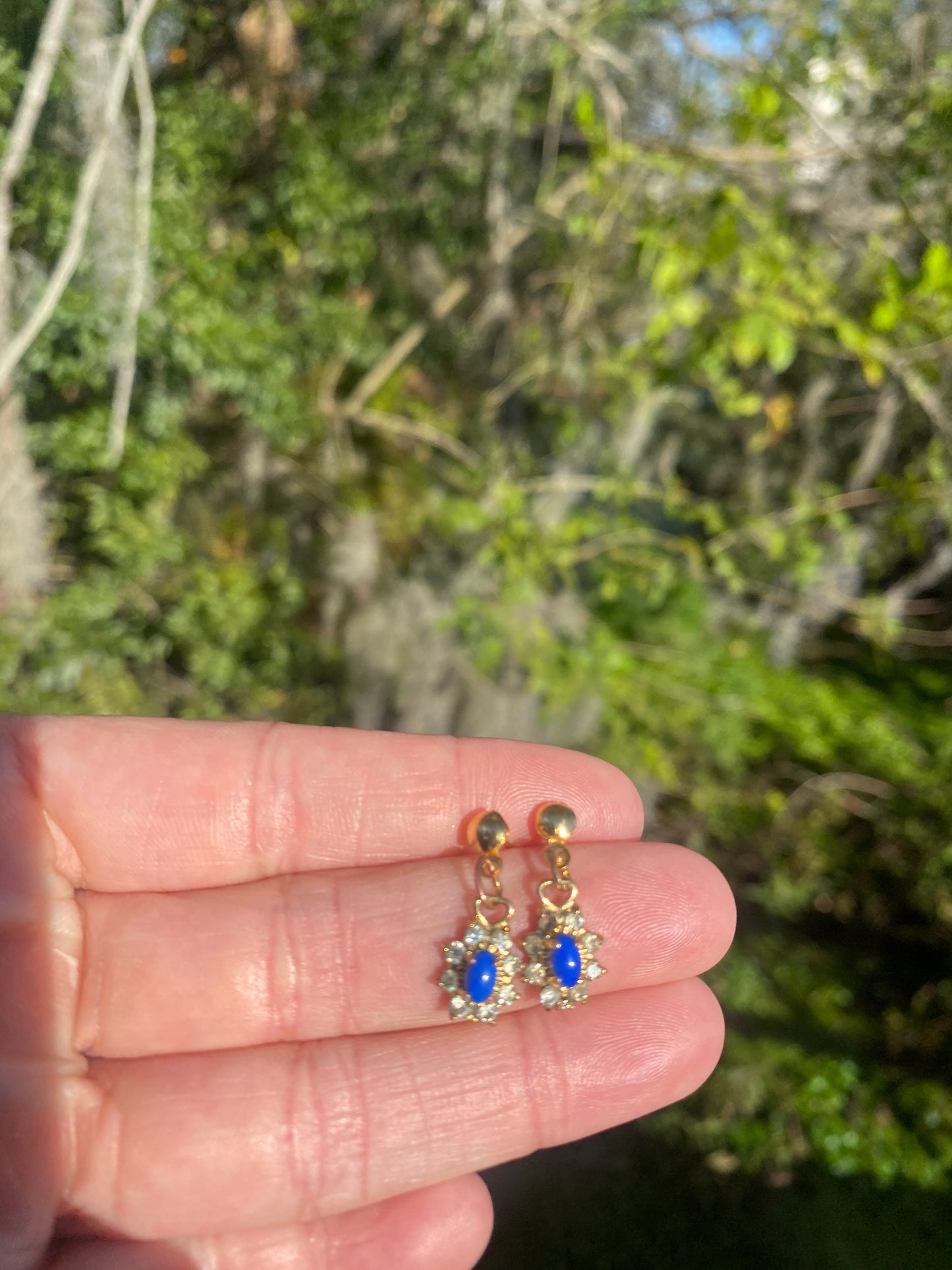 Lapis Lazuli Simple Studs