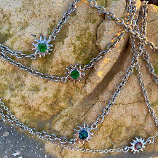 Lime Sunset Flash Choker