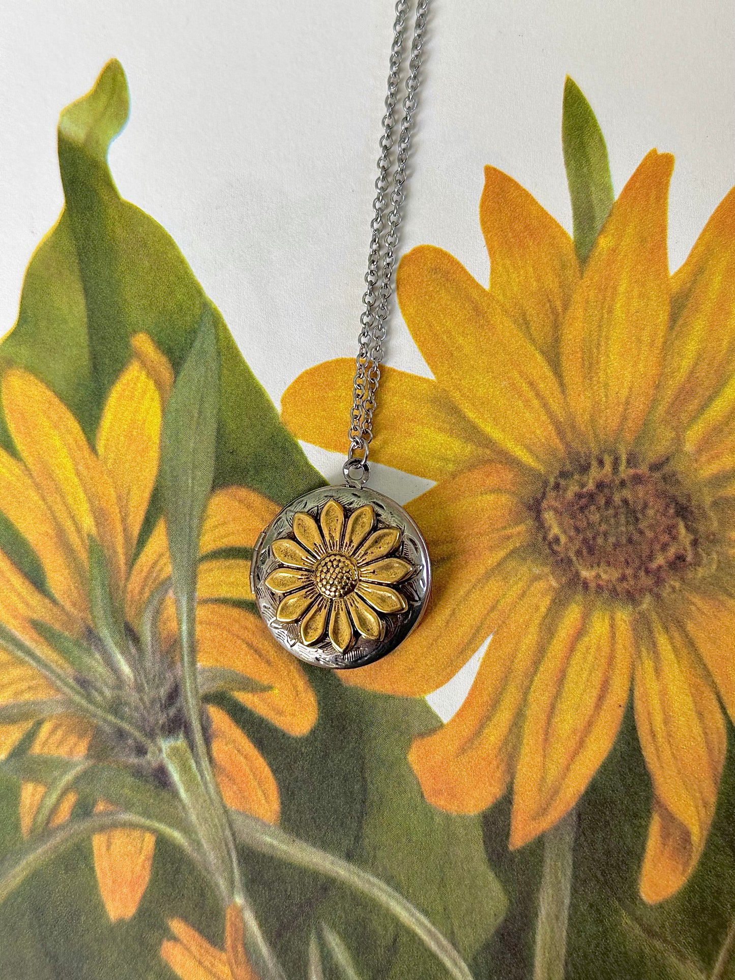 Sunflower Locket