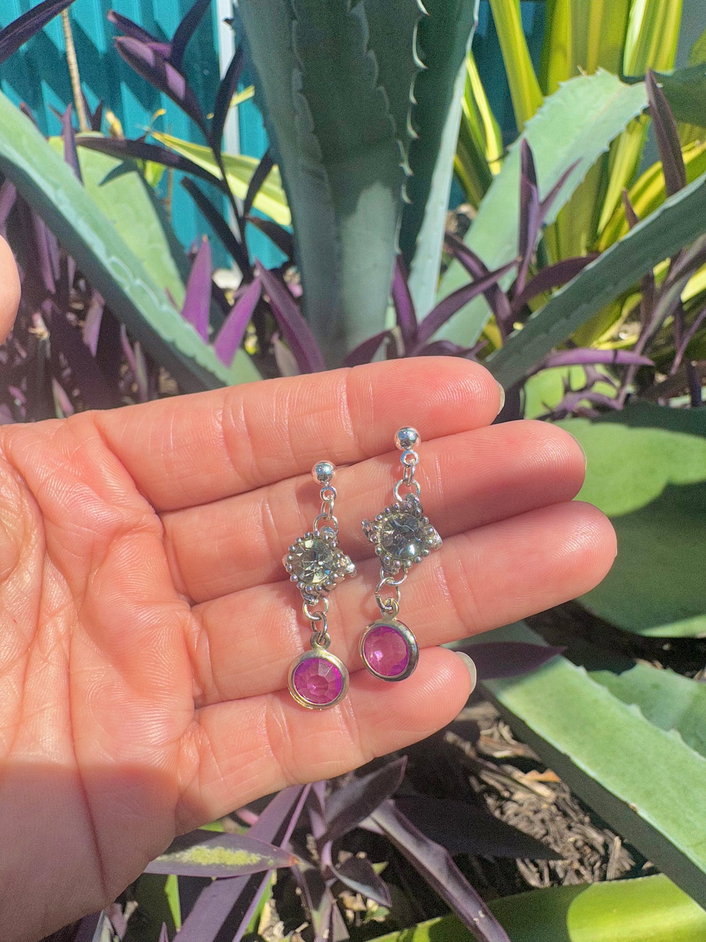 Purple Crystal Drops