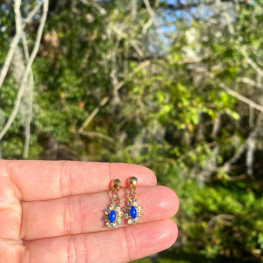 Lapis Lazuli Simple Studs