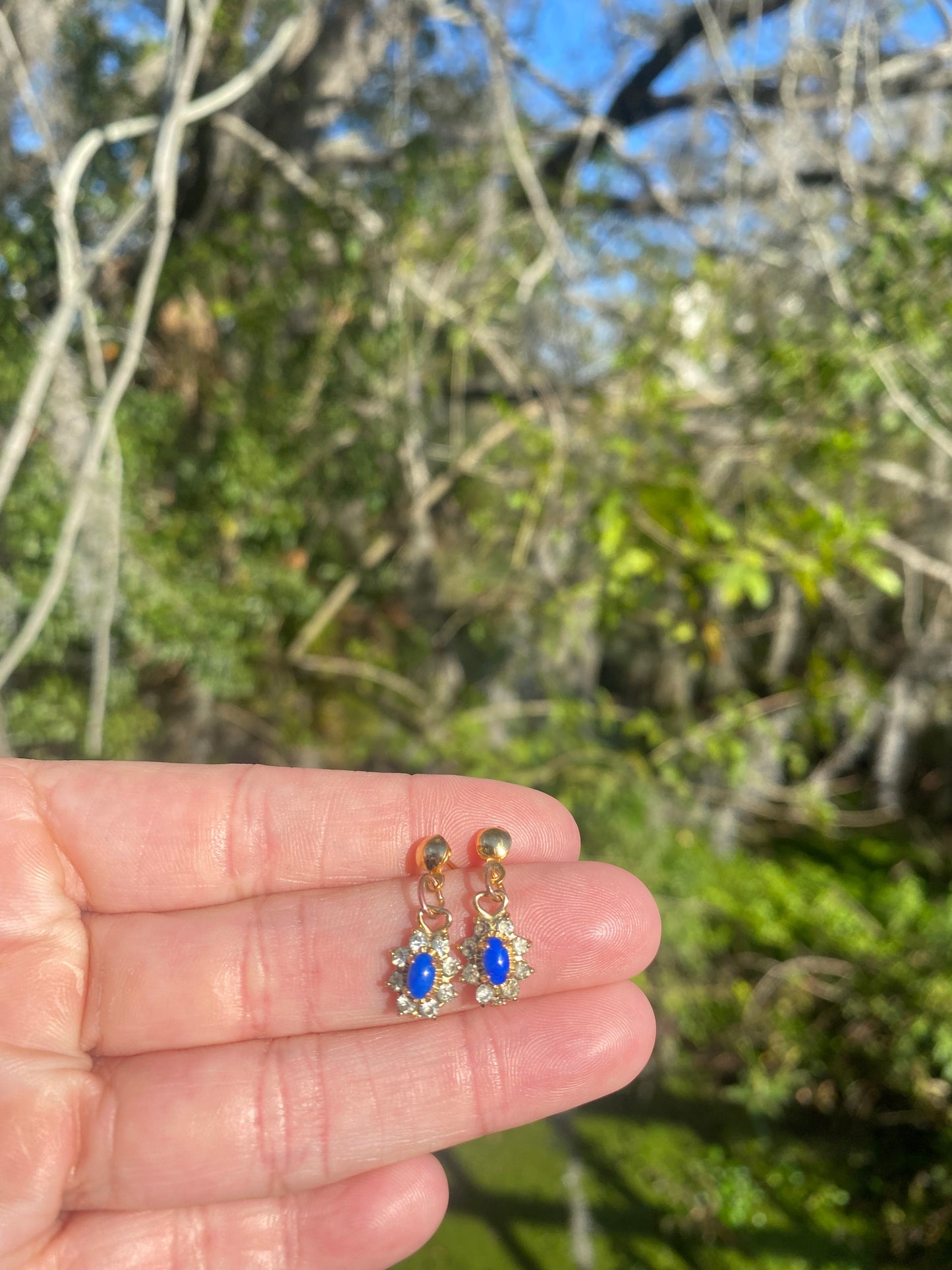 Lapis Lazuli Simple Studs