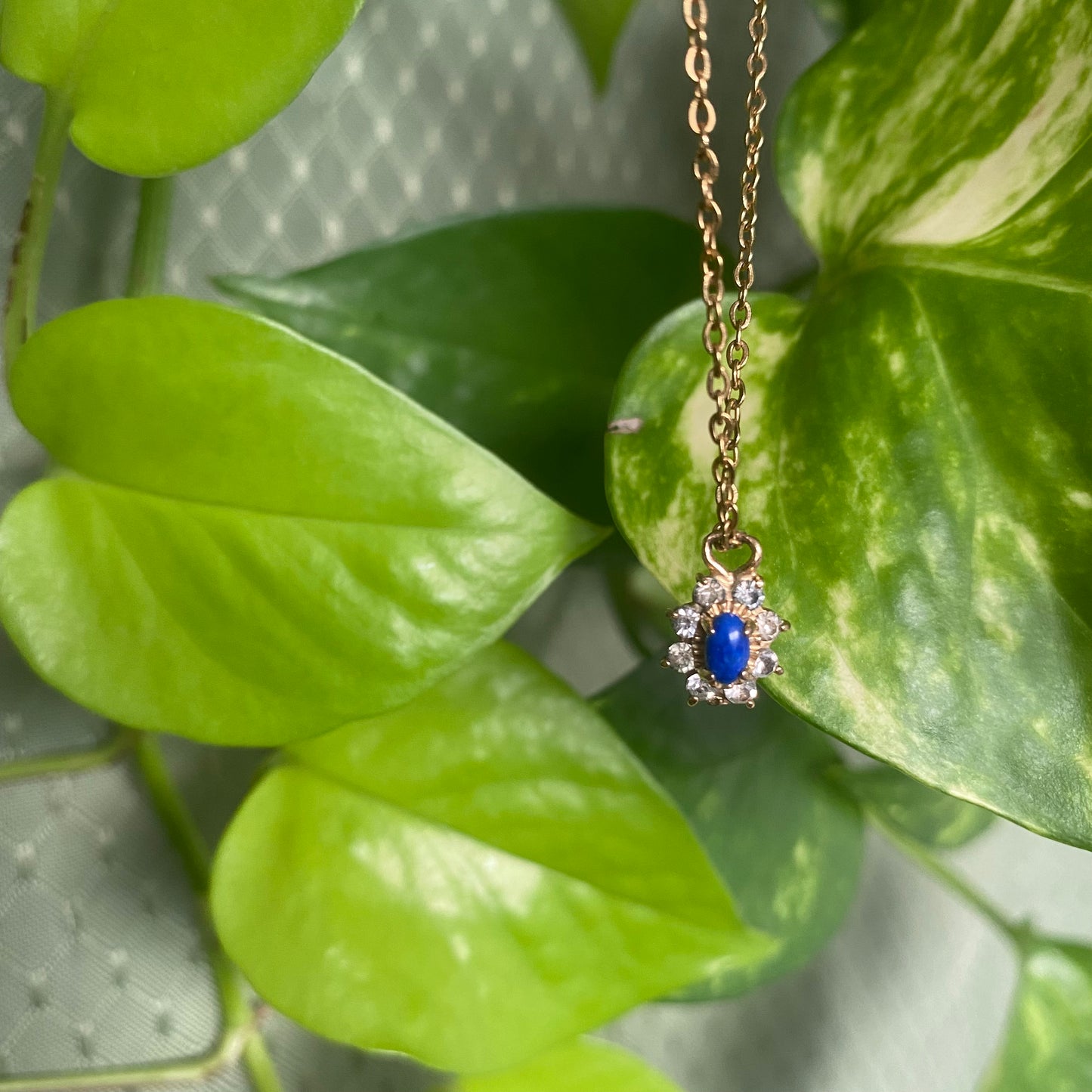 Lapis Lazuli Dainty Necklace