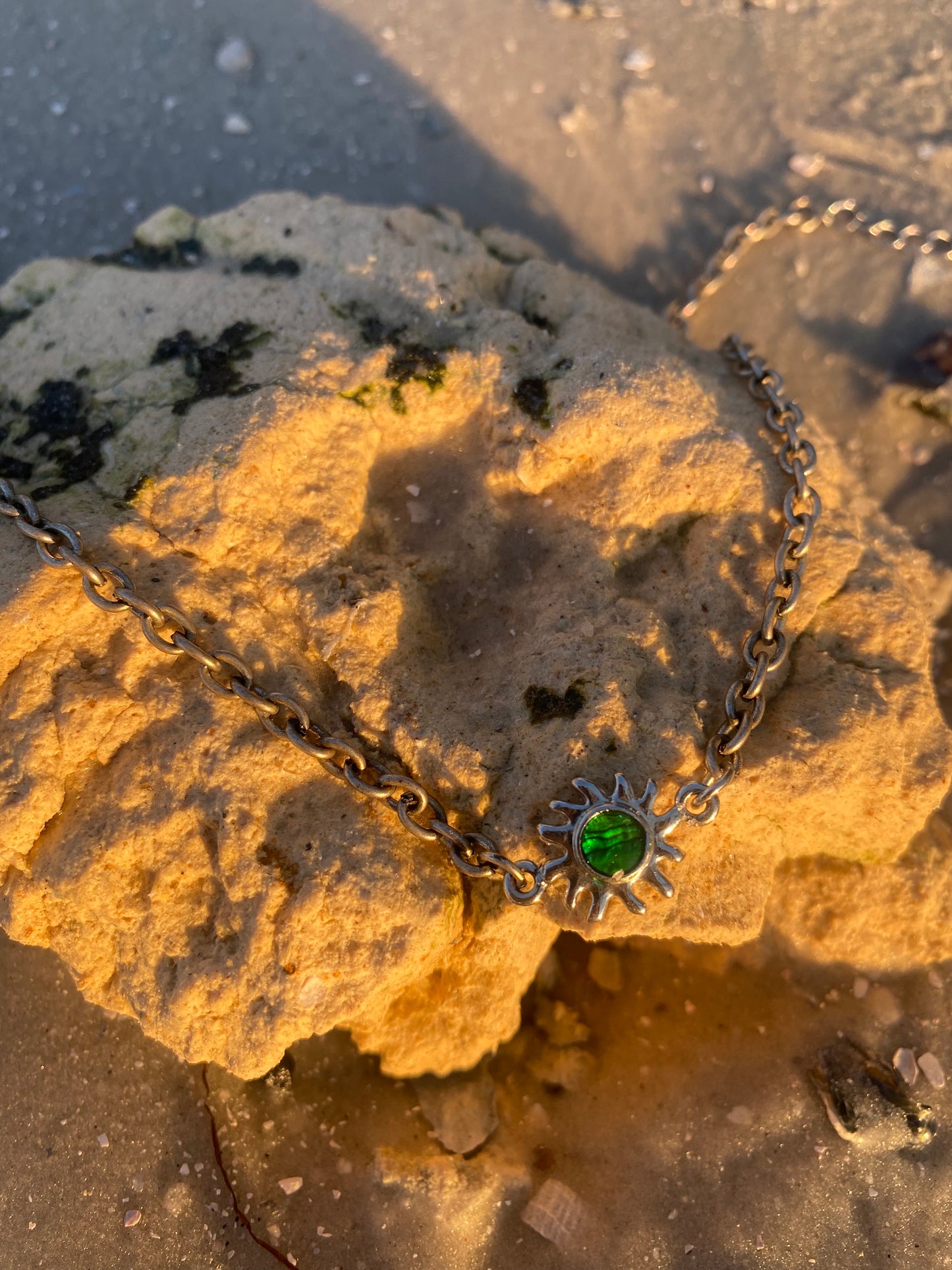 Lime Sunset Flash Choker